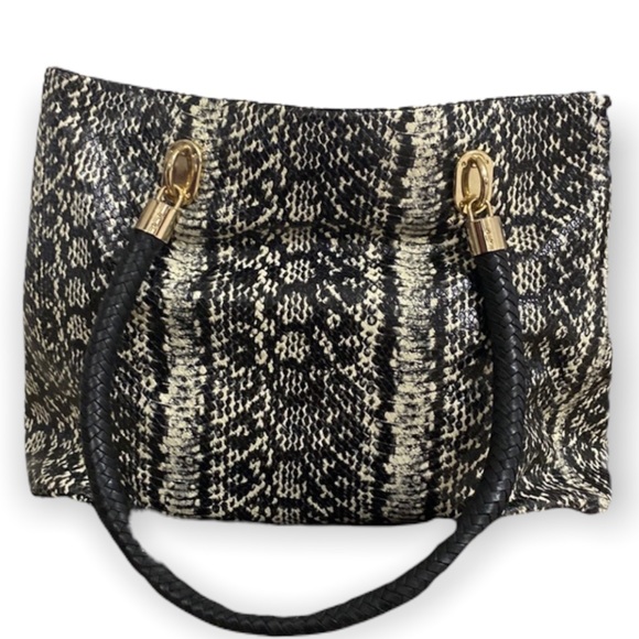 Cole Haan snake patterned shoulder bag - Picture 2 of 7